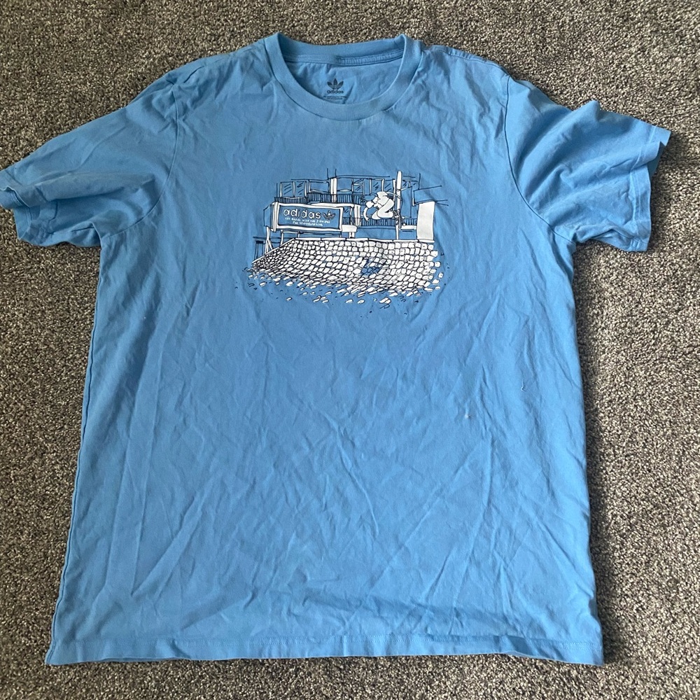 Blue Graphic T-Shirt